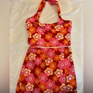 2 piece skirt and tank set